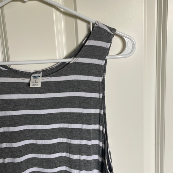 OLD NAVY- Striped Tank Dress, Large - Picture 2 of 6